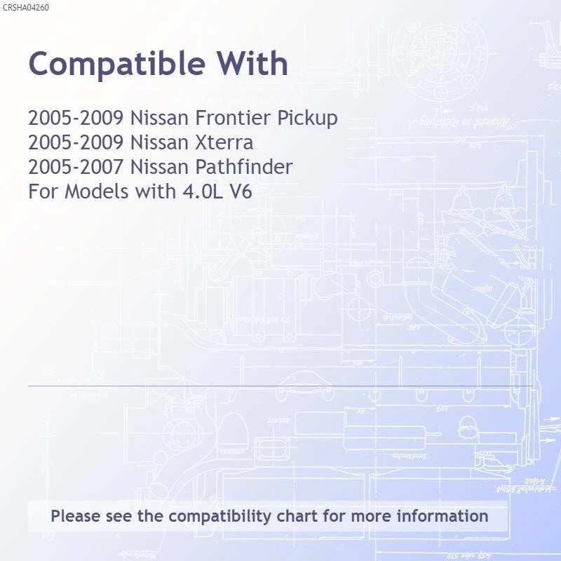 Replacement Upper Fan Shroud for Nissan Frontier Pickup (2005–2009)