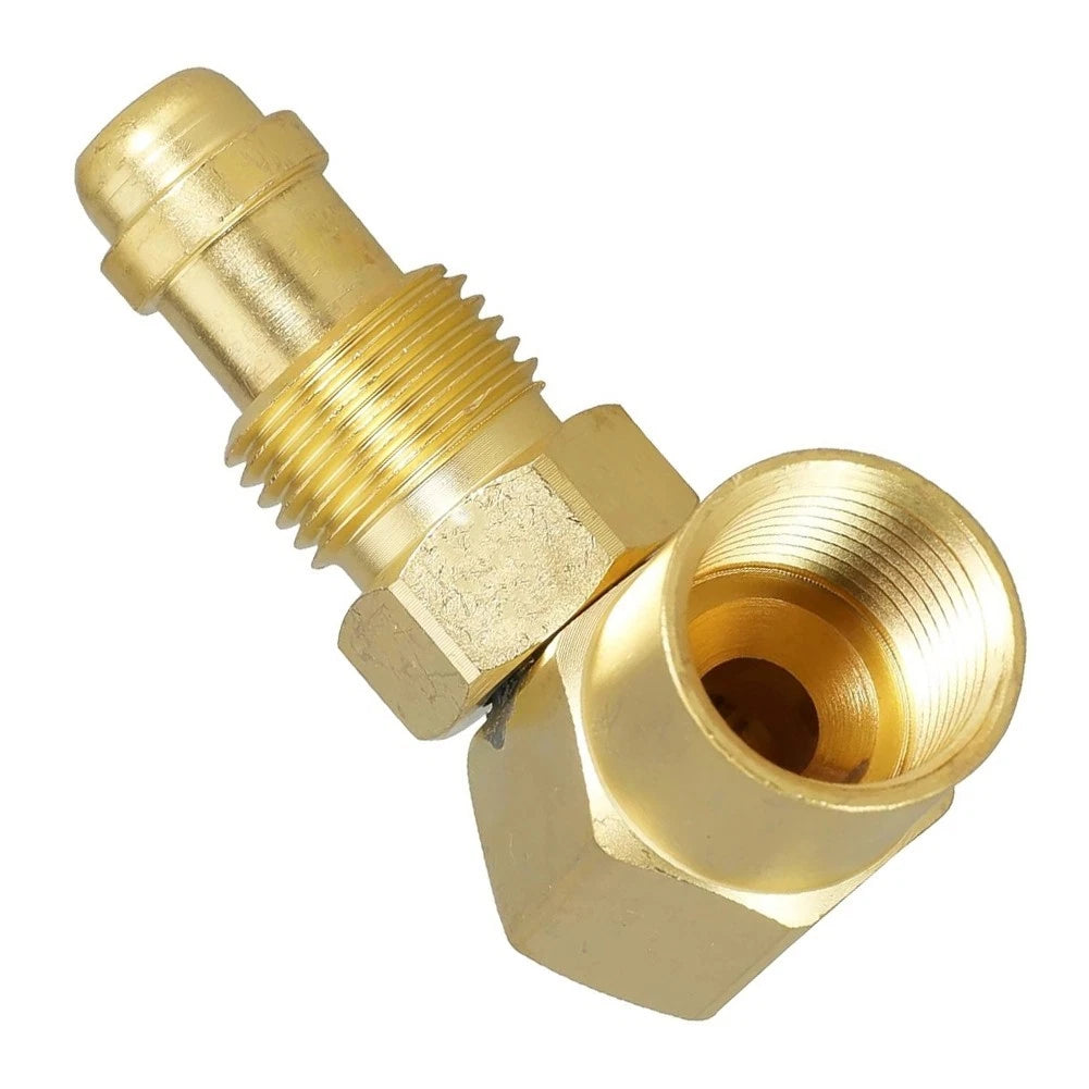 Copper 90 Degree Elbow Connector for TIG MIG Welder (AW407, CGA 032)