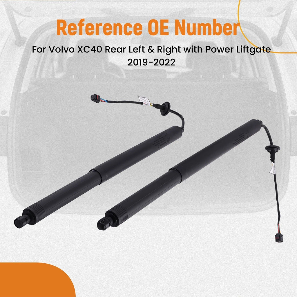 Set of 2 Rear Tailgate Lift Supports for Volvo XC40 (2019–2022) 32227616 31690985