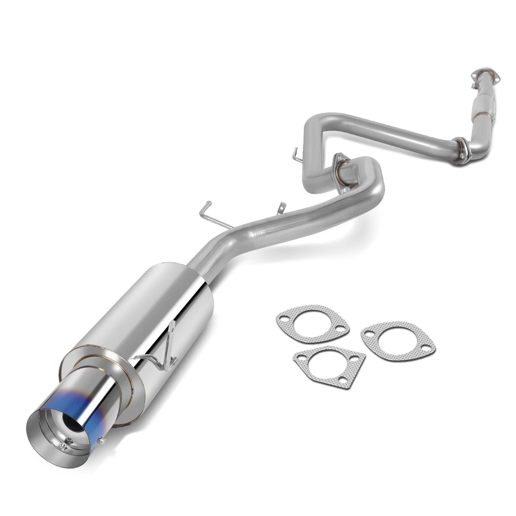 Catback Exhaust for Mitsubishi Galant 1999–2003 w/ 4" Muffler Tip & Silencer