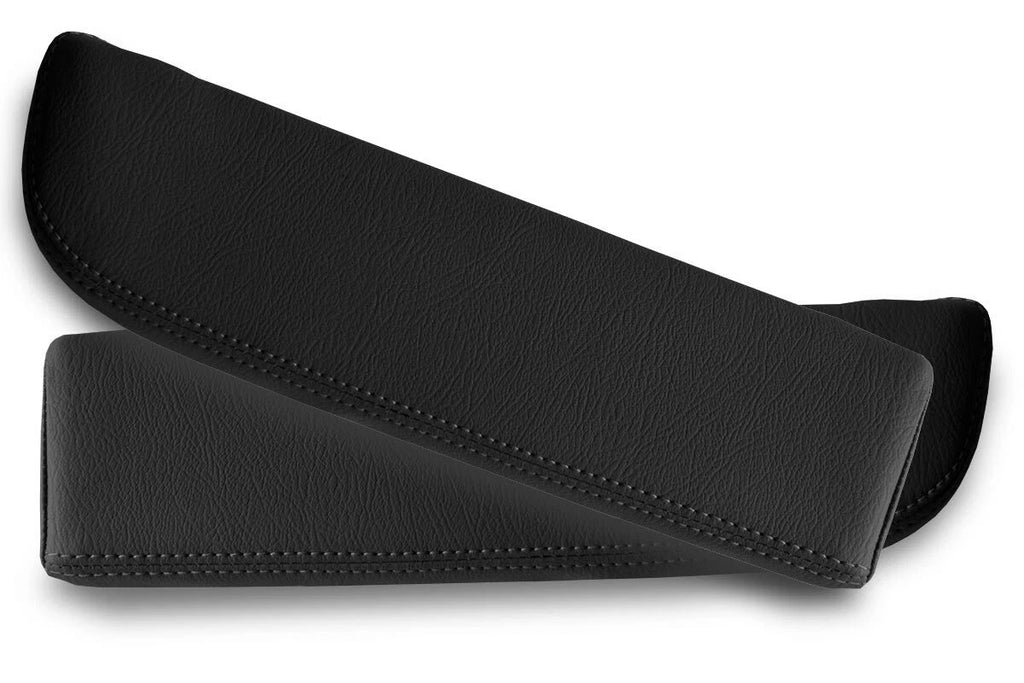 Leather Armrest Door Panel Cover for Lincoln Town Car (1998–2002) Black