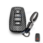 Carbon Fiber ABS Remote Key Fob Protector for Toyota (2012–2024)