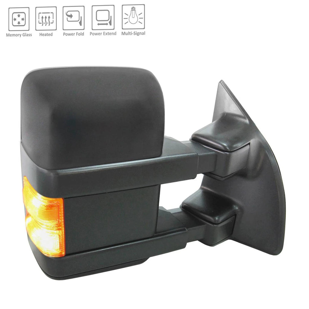 Replacement Heated Power Door Mirror Passenger Side for Toyota Hilux (2016–2019)