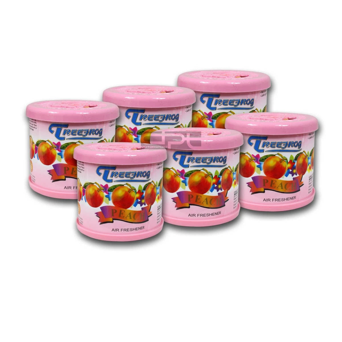 Treefrog Peach Scent Gel Air Freshener for Car/Truck (80g)