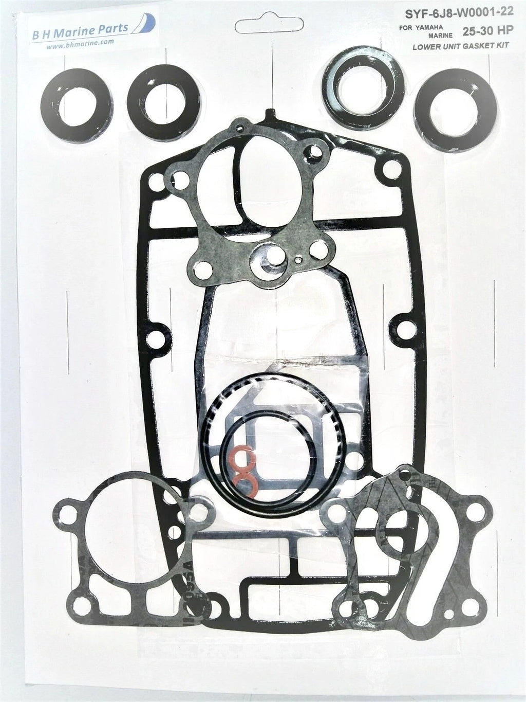 Lower Unit Seal Kit for Yamaha 25HP-30HP (6J8-W0001-21-00)