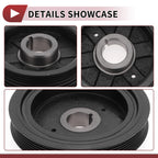 Engine Harmonic Balancer Crankshaft Pulley for Nissan NX (1991–1993) No. 1230362J20