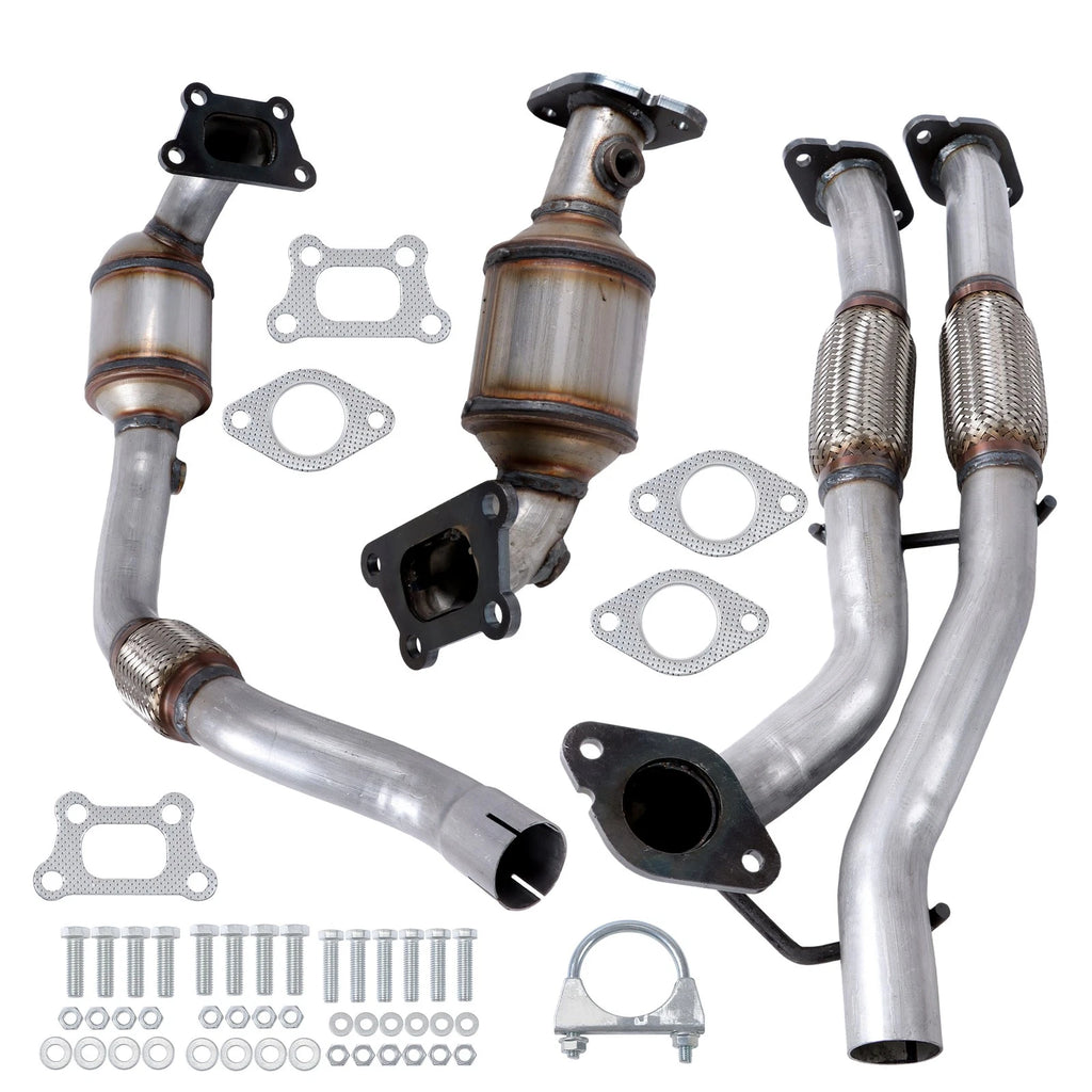 Set of 2 Catalytic Converters for Cadillac SRX (2012–2016)