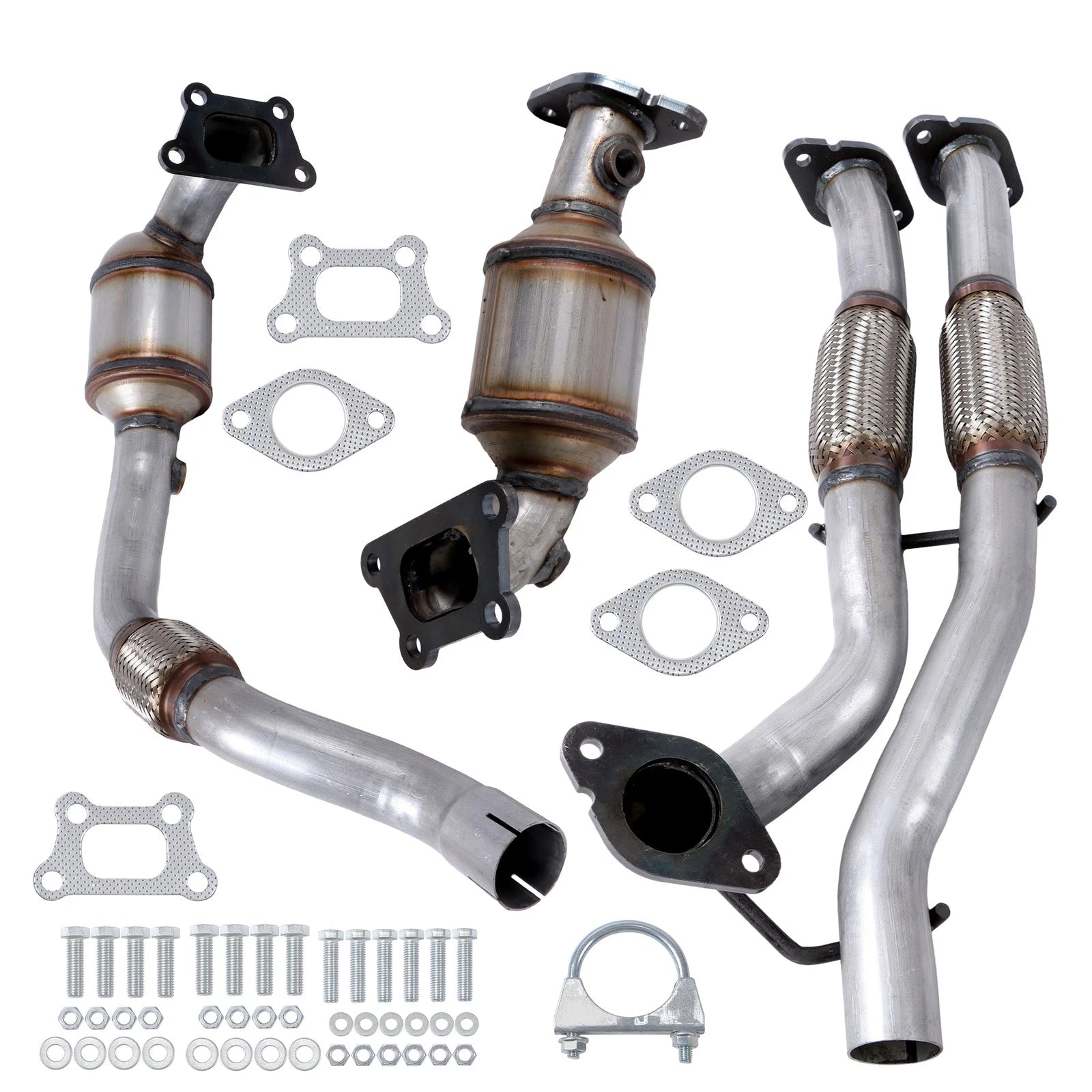 Set of 2 Catalytic Converters for Cadillac SRX (2012–2016)