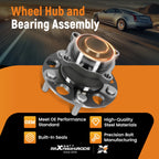 Rear Hub Assembly Pair Left Right for Honda Accord TLX (2013–2020)