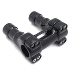 CNC Black 4" Riser Handlebar Top Clamp for H-D Softail Breakout Fat Bob (2011)