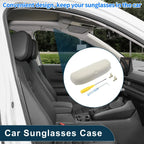 Sunglasses Case for Porsche Cayenne Eyeglasses Holder Storage Box (2003-2023)