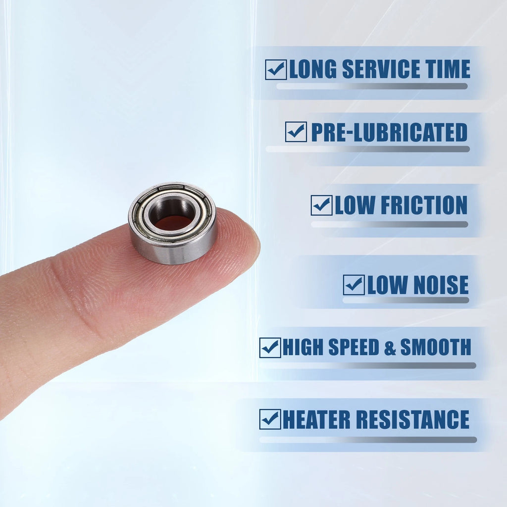20pcs MR126ZZ Deep Groove Ball Bearings for Various Applications (6x12x4mm)