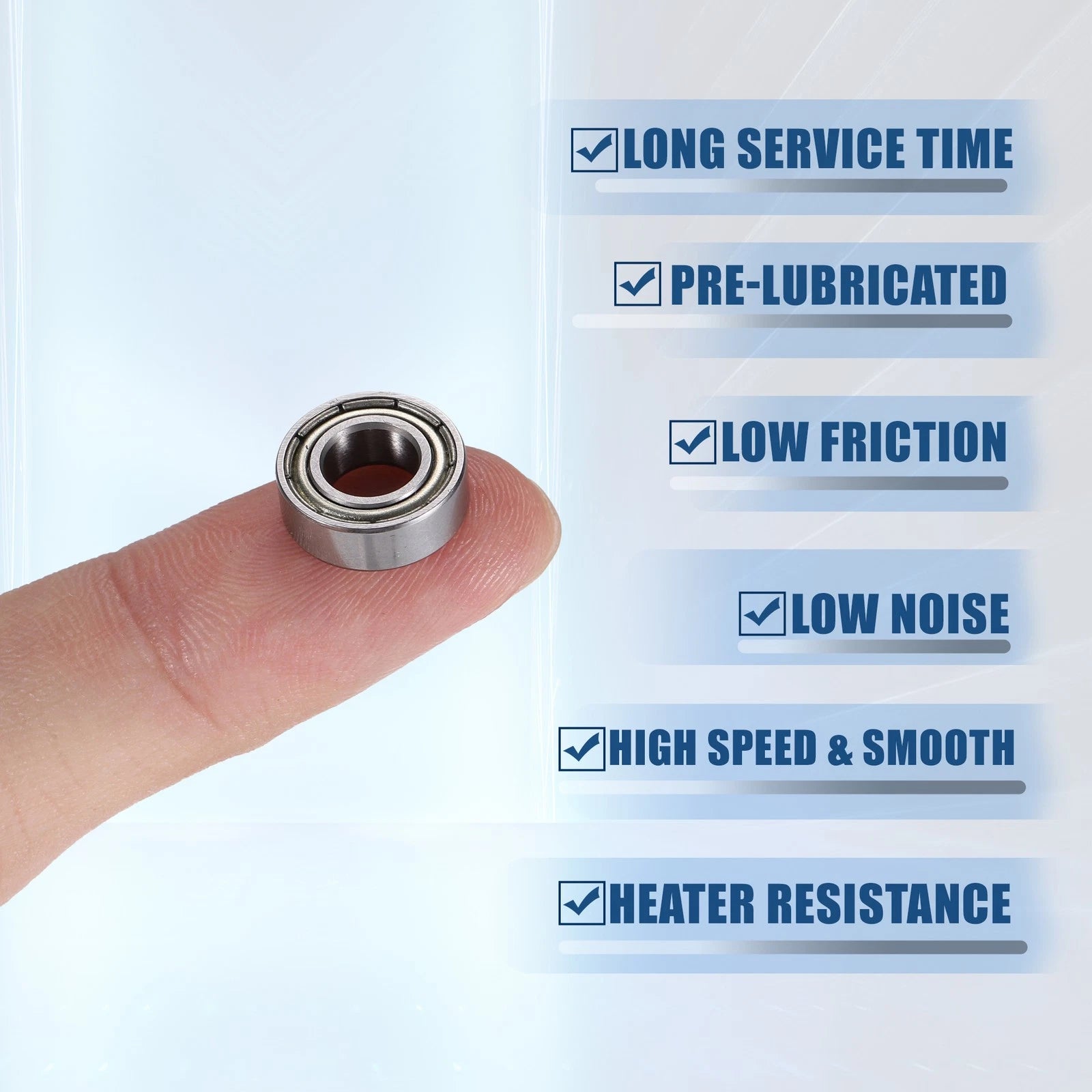 20pcs MR126ZZ Deep Groove Ball Bearings for Various Applications (6x12x4mm)
