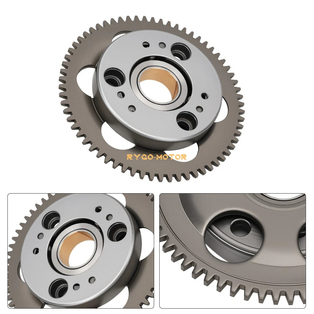 Starter Clutch Gear Kit 13193-1002 for Kawasaki Ninja 250R 300 (2008–2019)