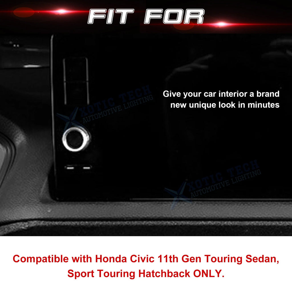 AC Control & Navigation Switch Cover for Honda Civic CR-V (2023-2024)