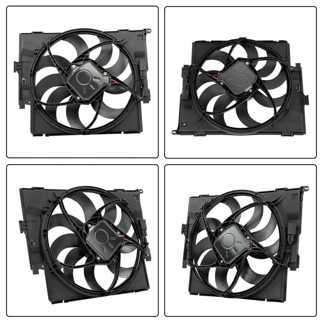 Electric Radiator Cooling Fan Assembly for BMW 328i 428i (2012–2016)