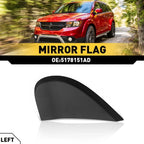 Left Side View Mirror Flag Fender Corner Trim Cover for Dodge Journey (2009–2020)