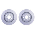 Set of 2 Hella Rear Vented 310mm Disc Brake Rotors for Arteon Atlas Passat Q3
