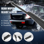 Wiper Blade Arm Set for Volkswagen Golf MK7 MQ8 (2012–2019)