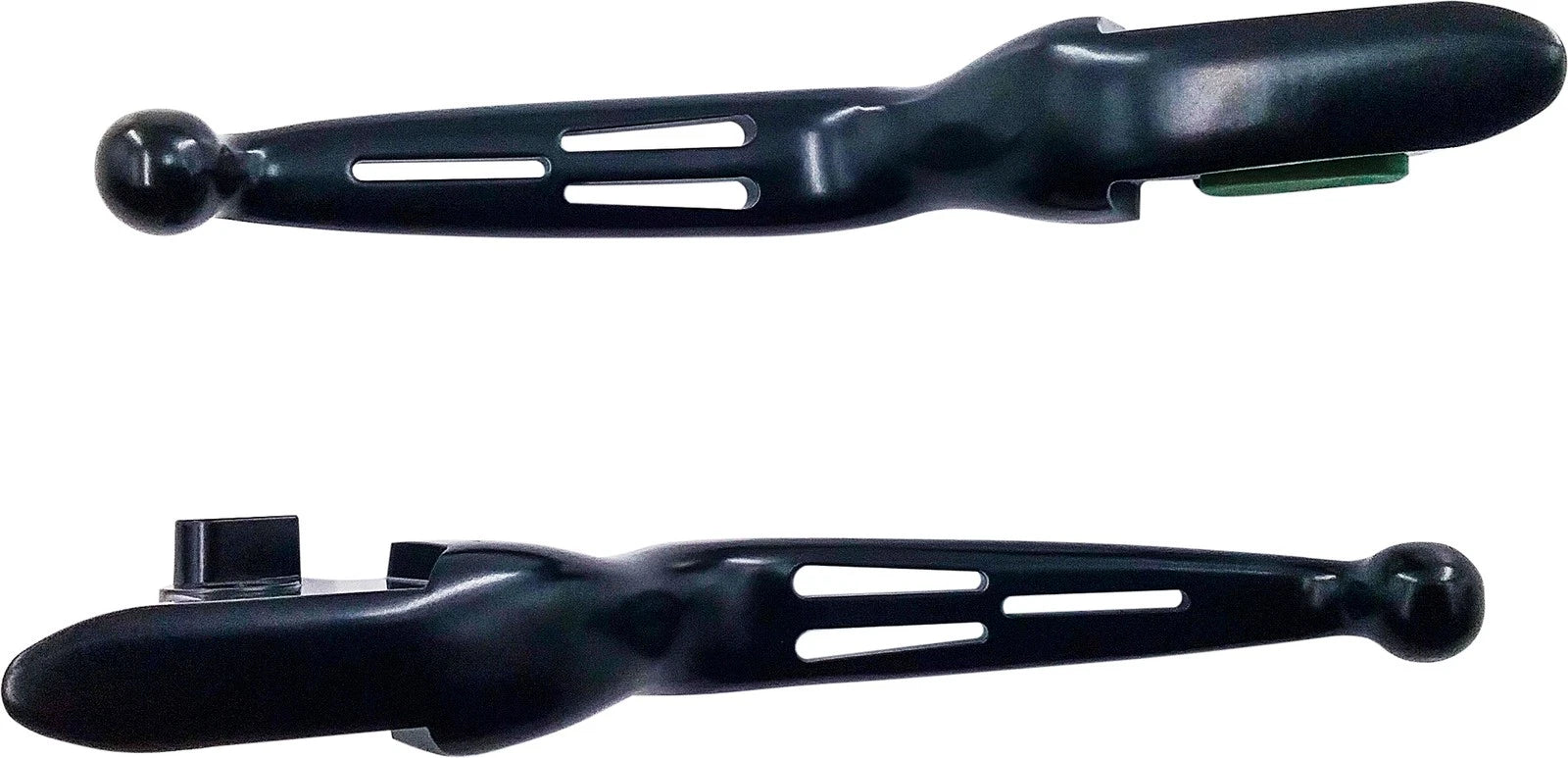 3 Slot Brake & Clutch Levers for Harley Softail (2015–2017) Matte Black