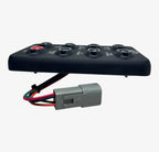 Vertical Multi Function 8 Position Helm Switch Panel for Pursuit Boats (329829)