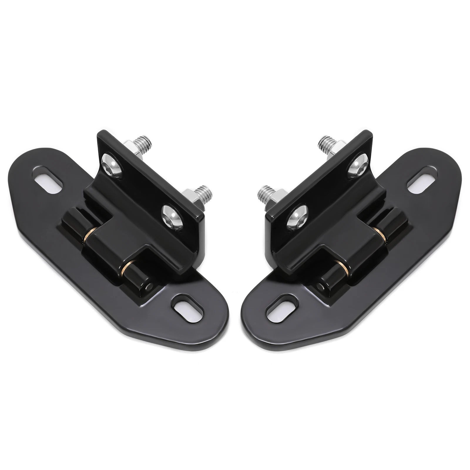 2X Billet Aluminum Rear Hatch Hinges for Chevy Camaro/Pontiac Firebird (1982–1992)