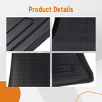 Black Boot Liner TPE Cargo Mat for Chevrolet Equinox GMC Terrain (2010–2017)