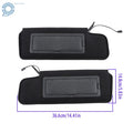 Set of 2 Sun Visors for Chevy Corvette C4 (1984–1996) W/ Vanity Mirror & LED Light