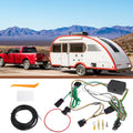 Set of 4-Pin Trailer Wiring Harness Kit for Ford Transit-150 (2015–2022)