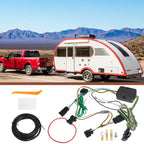 Set of 4-Pin Trailer Wiring Harness Kit for Ford Transit-150 (2015–2022)