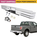 Chrome Steel Diamond Step Bumper for Ford F-150 F-250 F-350 (Universal)