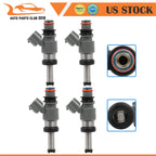Set of 4 Fuel Injectors for Subaru BRZ (2013–2015) Toyota 86 (2017–2020) Scion FR-S (2013–2016)