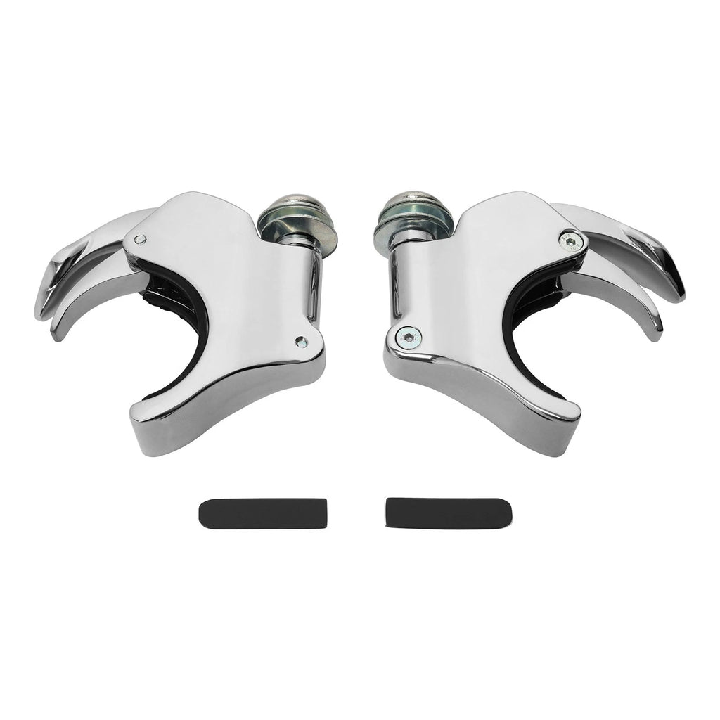 49mm Windshield Clamps for Harley Dyna (2006–2010), VROD (2002–2016), XL1200X (2016)