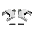 49mm Windshield Clamps for Harley Dyna (2006–2010), VROD (2002–2016), XL1200X (2016)