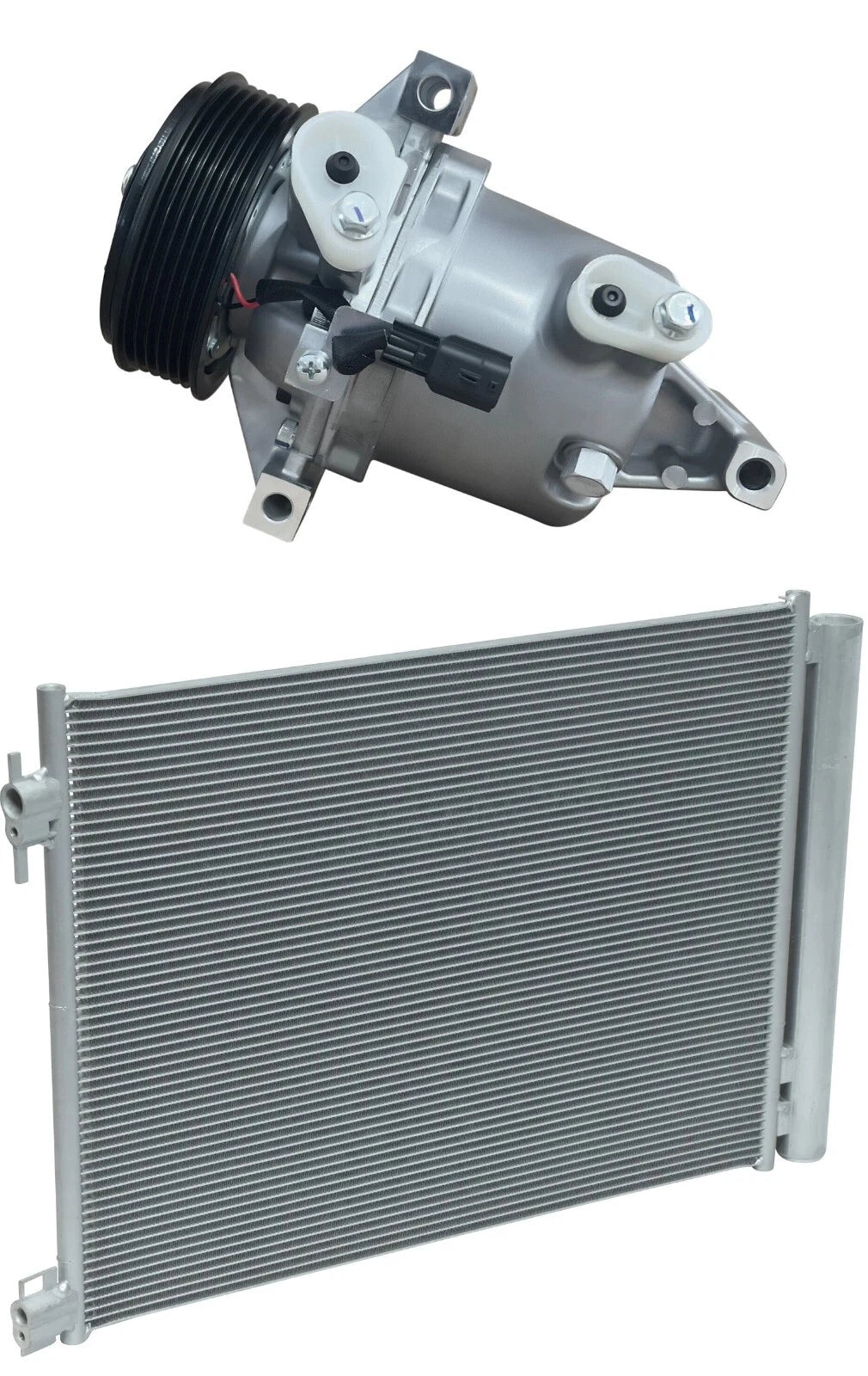 AC Compressor Kit with Condenser for Nissan Kicks 1.6L (2018–2020)
