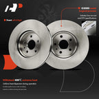 Front Disc Brake Rotors for Buick Encore (2013–2021) Chevy Trax (2013–2022)