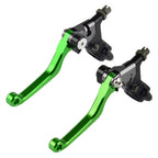 Brake Clutch Lever Set for Kawasaki KX60 KX80 KX125 KX250 KX400 KX450 KDX200 (1990–2023)