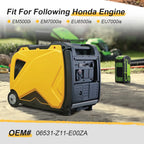 Hanger Kit 06531-Z11-E00ZA for Honda EM5000i EM7000is EU6500is (2000–2023)