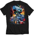 Trucker Parking Lot Party T-Shirt for Semi Truck (Black Cotton)
