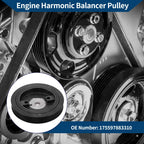 Engine Harmonic Balancer Crank Pulley for Kia Sportage (2017–2022) No.2312437520