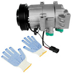 A/C Compressor with Clutch for Hyundai Accent Kia Rio (2018–2019)
