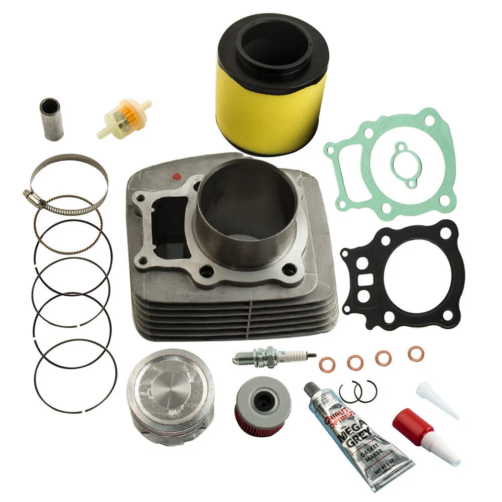 Set of 4 Cylinder Piston Rings Gasket Kit for Honda Rancher TRX350 (2000–2006)