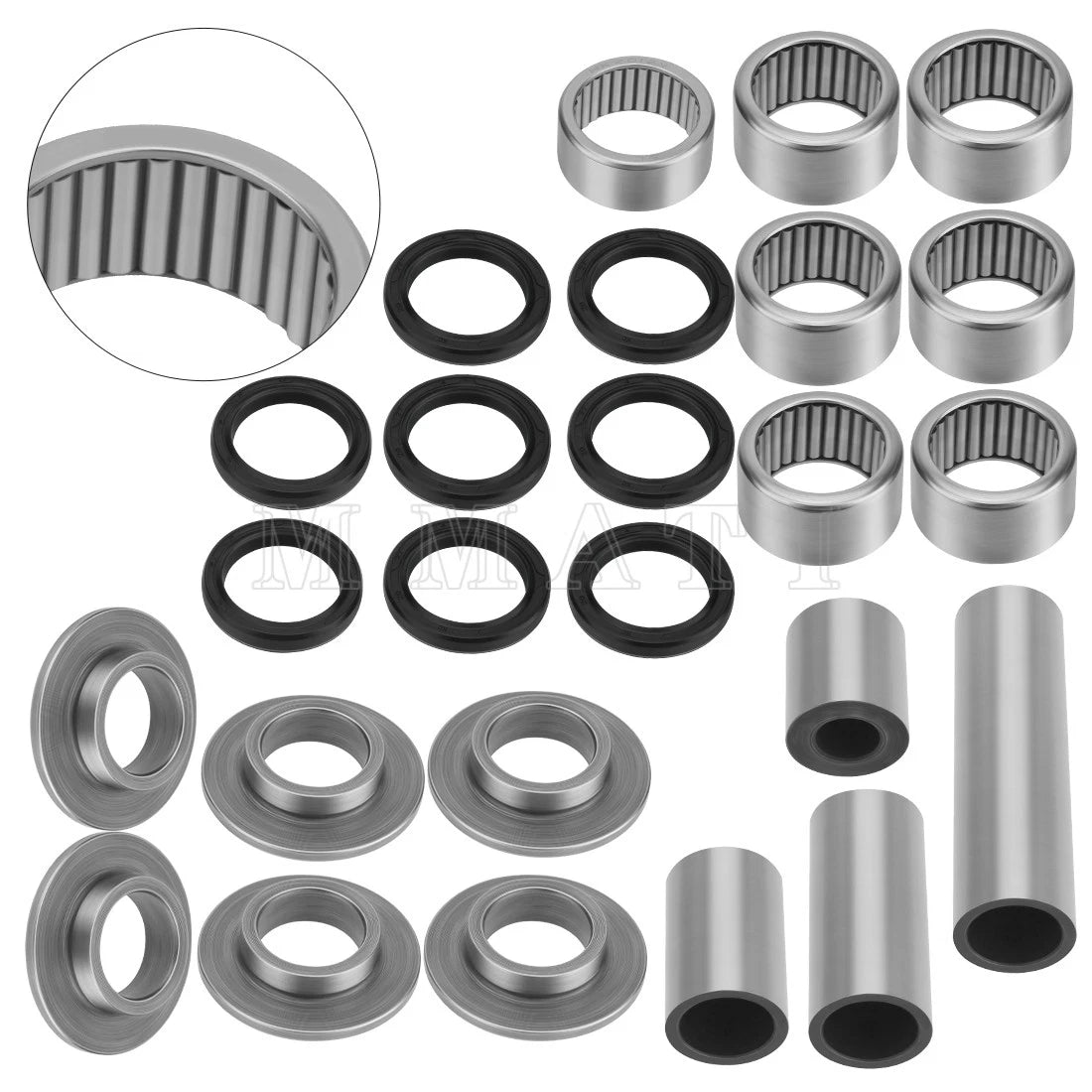 Swingarm Linkage Bearing Seal Kit for Arctic Cat Kawasaki 400 92026-S105 3406-096