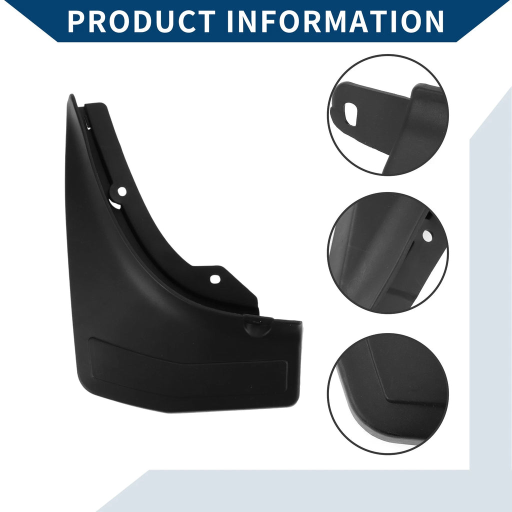 Set of 4 Mud Flaps Splash Guards for Mercedes-Benz GLB (2020–2023)