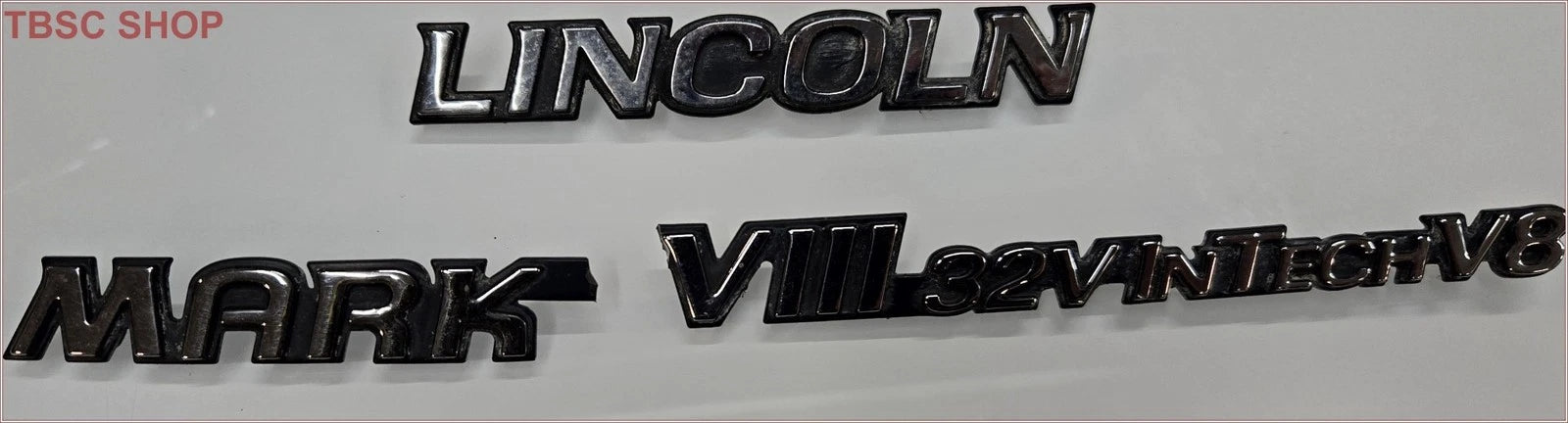 Trunk Emblem Set for Lincoln Mark VIII (1995–1996) 32V InTech V8