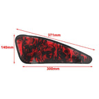 2Pcs Skull 3D Decals Fuel Gas Tank Stickers for Harley XL883 1200
