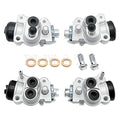 Set of 4 Front Brake Wheel Cylinders for Honda Fourtrax 300 4x4 (1988–2000)