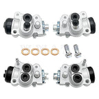 Set of 4 Front Brake Wheel Cylinders for Honda Fourtrax 300 4x4 (1988–2000)