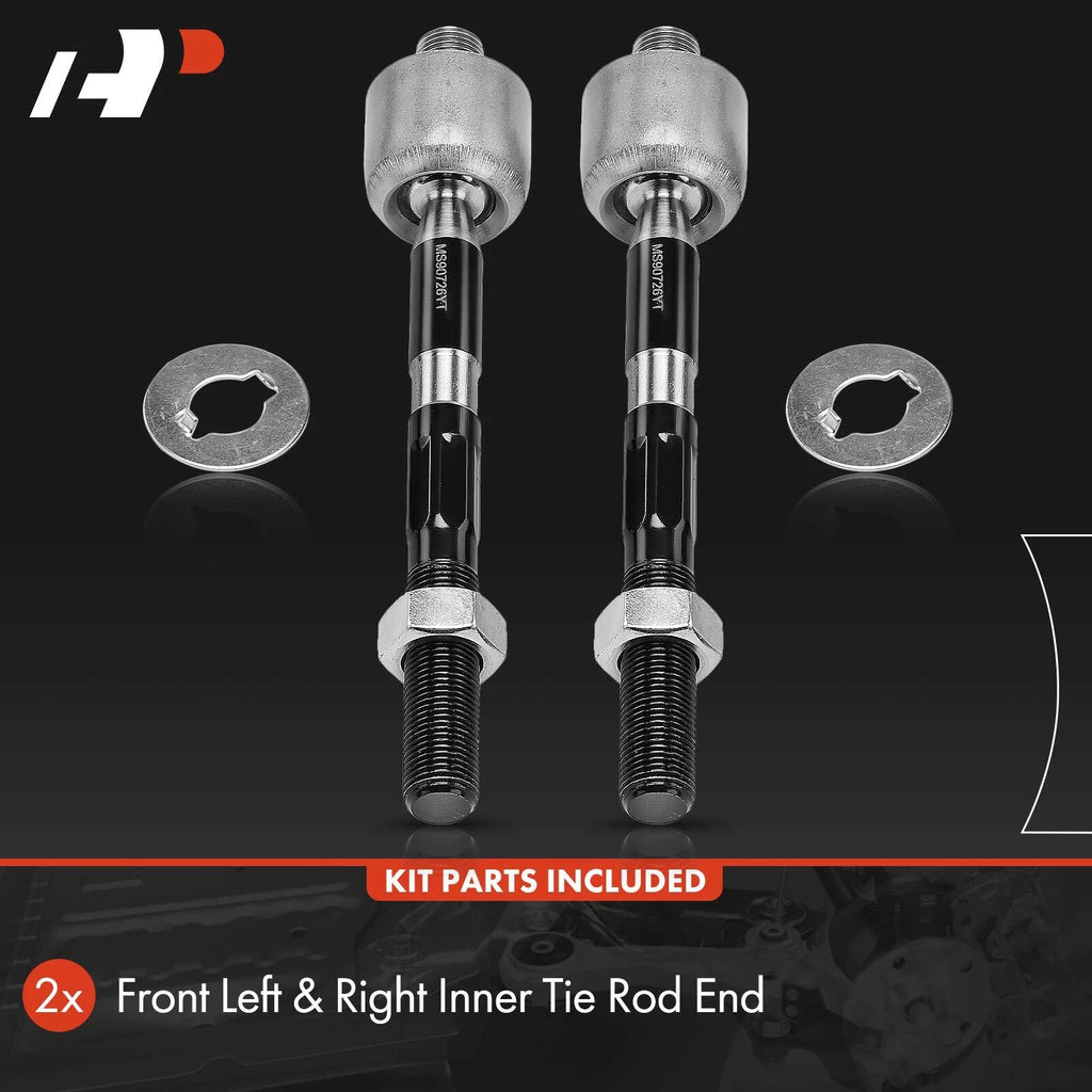 2X Front Inner Tie Rod End for Hyundai Sonata (2011–2014) Kia Optima (2011–2015)