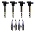 Set of 4 Denso Ignition Coils for (Double Platinum, Gap 0.032)